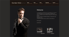 Desktop Screenshot of gordankicic.com